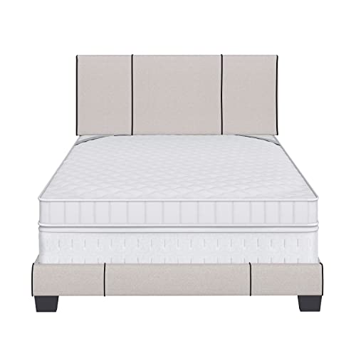 Imagen Base de cama lucena - elegante plataforma con cabecero ajustable descubre el descanso perfecto en tu hogar 