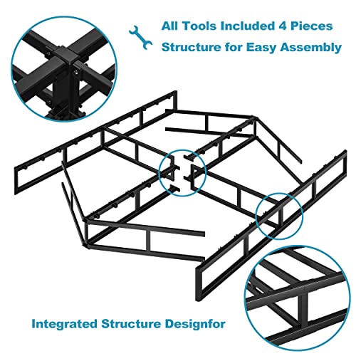 Imagen Base de colchon de metal resistente sin ruido