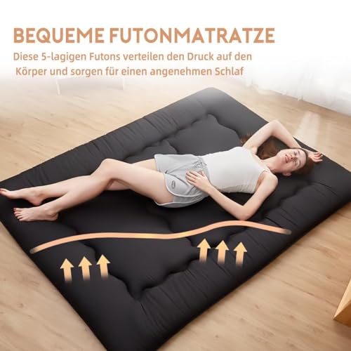 Imagen Colchon futon japones aigbiot confort y versatilidad