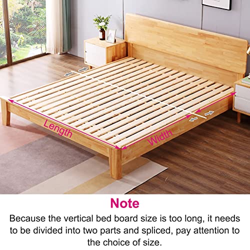 Imagen Soporte de listones de cama de madera plegables resistente y duradero