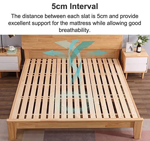 Imagen Soporte de listones de cama de madera plegables resistente y duradero