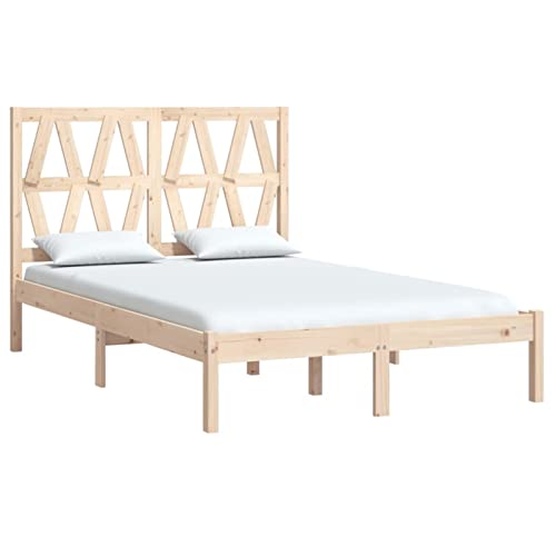 Imagen Base de cama moonairy de madera maciza 120x200 cm