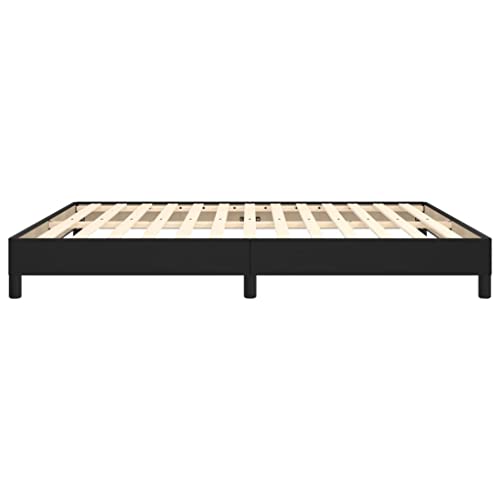 Imagen Base de cama tapizada en piel sintetica super king 180x200 cm