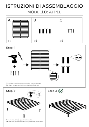 Imagen Base para colchon individual con estructura reforzada