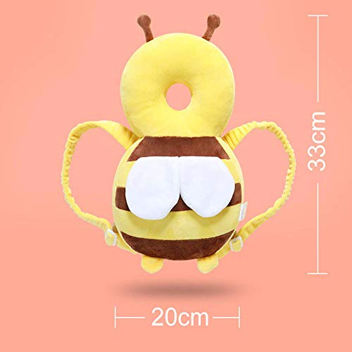 Imagen Almohada yiwoyi para bebe suave y protectora dulce descanso en amarillo