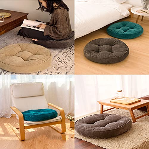 Imagen Almohada de meditacion super suave para yoga y decoracion en marron