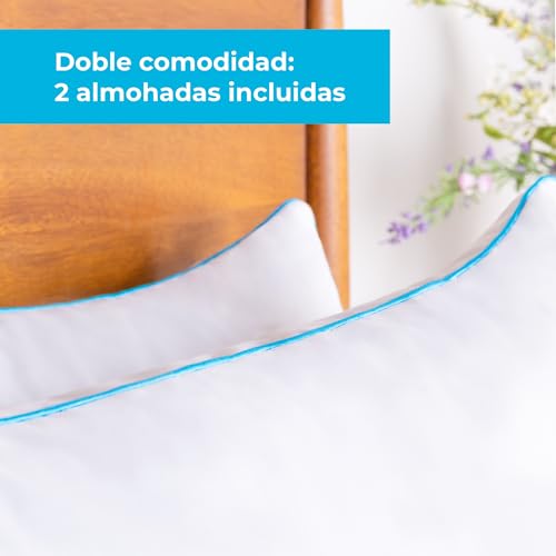 Imagen Almohada linenspa espuma viscoelastica para dormir