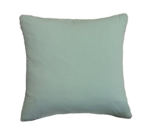 Imagen Almohada de plumas premium con borde de perlas en azul marino para una reina del descanso