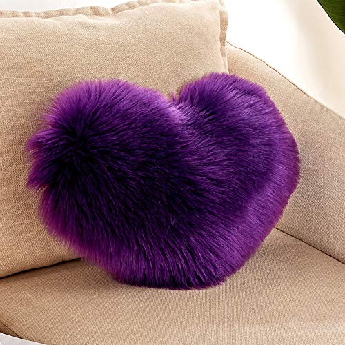 Imagen Almohada de corazon de felpa regalo perfecto para el hogar