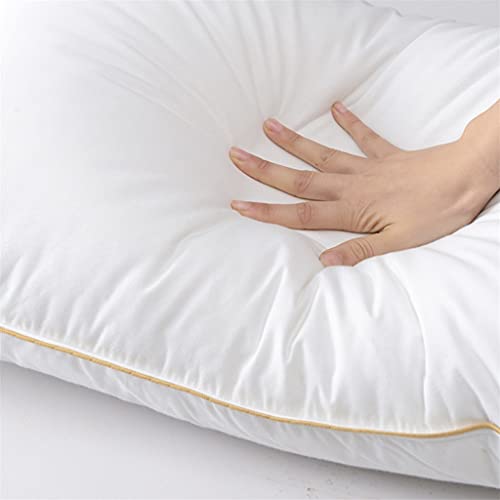 Imagen Almohada de plumas de ganso blanco para un descanso europeo de lujo