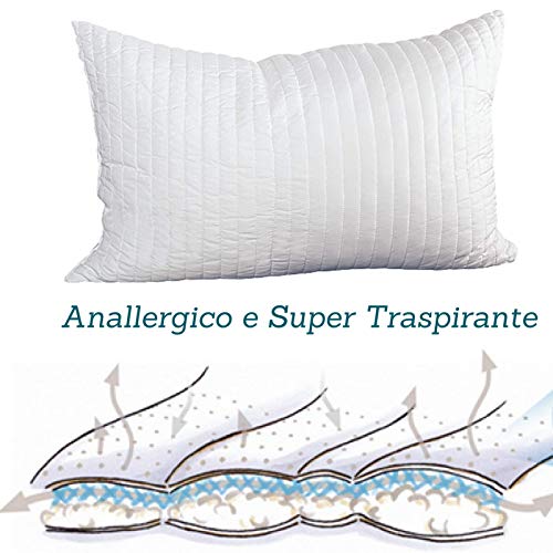 Imagen Pack 2 almohadas viscoelasticas evergreenweb suaves y hipoalergenicas