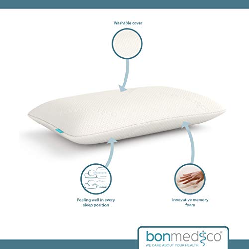 Imagen Almohada viscoelastica bonmedico descanso ergonomico