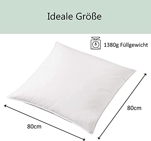 Imagen Almohada de plumon 100 natural para decorar tu cama