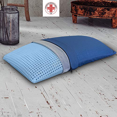 Imagen Almohada sleepys nemo espuma viscoelastica y polar gel ortopedica y refrescante