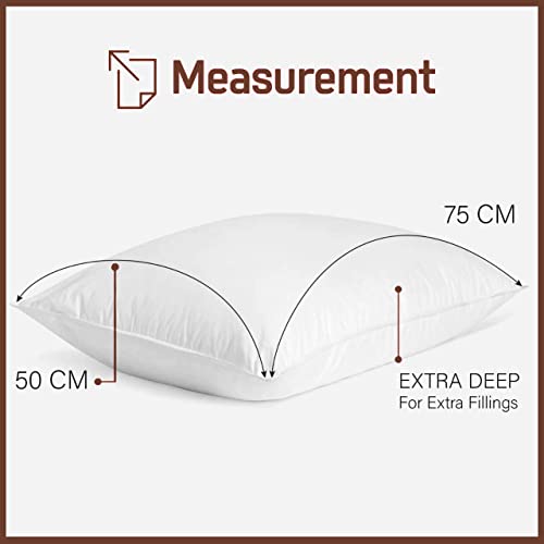 Imagen Pack 2 almohadas rebote ideal para dormir de lado calidad hotel