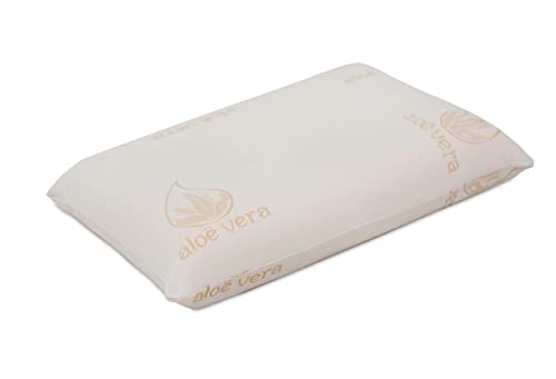 Imagen Almohada de memoria con aloe vera descanso natural