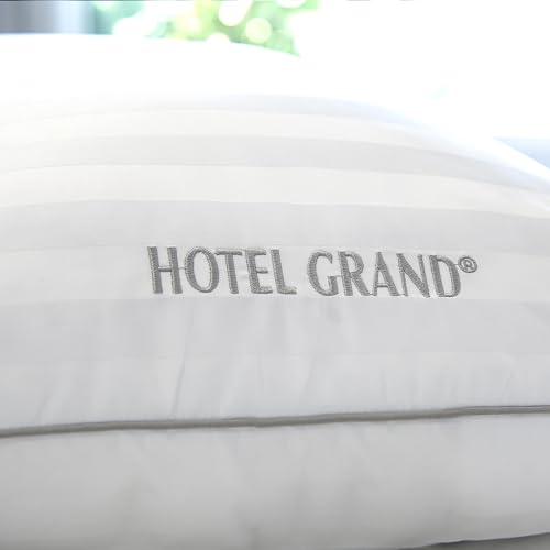 Imagen Almohadas de plumas de hotel grand suavidad y confort garantizados