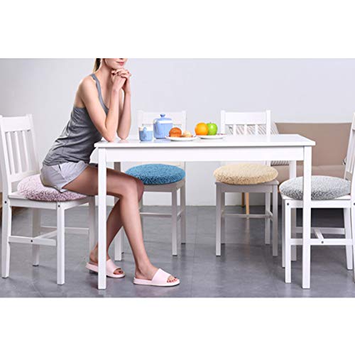 Imagen Cojin viscoelastico redondo para silla de comedor gris