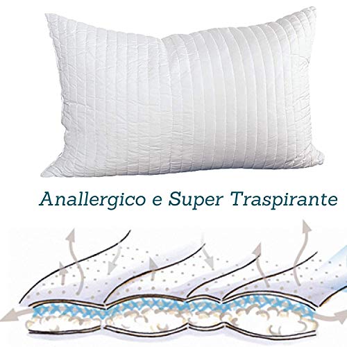 Imagen Pack 2 almohadas 40x70 viscoelasticas-efecto pluma de oca