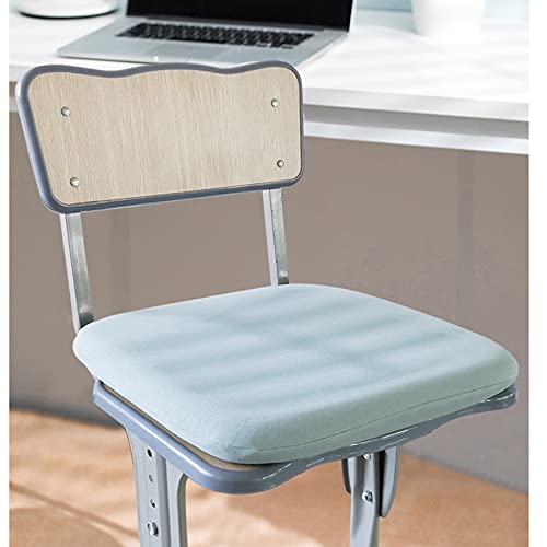 Imagen Cojin de espuma de memoria lavable para silla - gris claro