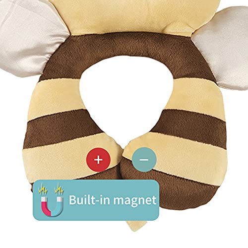 Imagen Almohada bebe con forma de conejito para cabeza plana