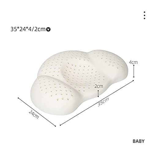 Imagen Almohada de latex ergonomica para bebes suave y segura