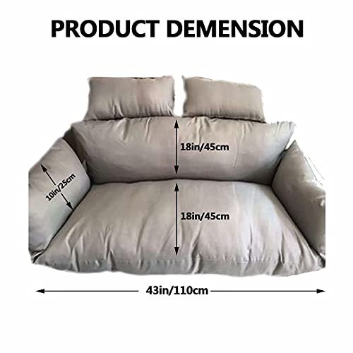 Imagen Cojin doble para columpio de huevo confort y durabilidad para tu jardin