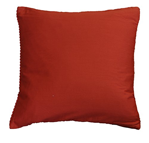 Imagen Almohada cuadrada de plumas am home color rojo