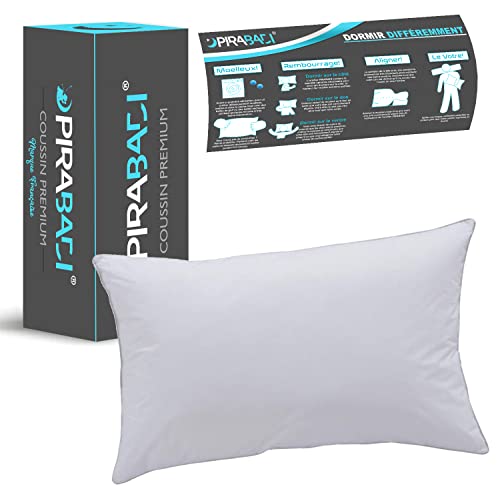 Imagen Almohada ergonomica pirabadi confort premium antiacaros para dorsal y cerebro