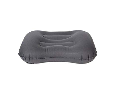 Imagen Almohada de viaje werse compresible inflable - azul y gris