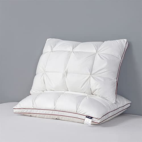 Imagen Almohadas 3d pan blanco con relleno de plumas de ganso