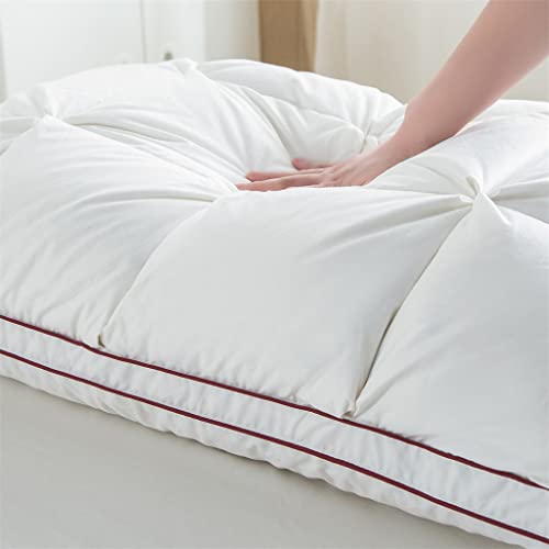 Imagen Almohadas 3d pan blanco con relleno de plumas de ganso