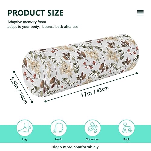 Imagen Almohada de felpa retro con ramas de flores de ciruelo descansa sin dolor con estilo