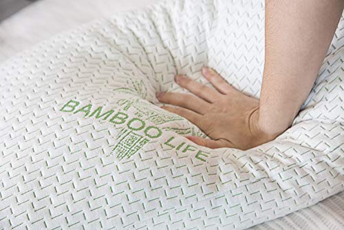 Imagen Almohadas de bambu viscoelasticas sueño ajustable y refrescante