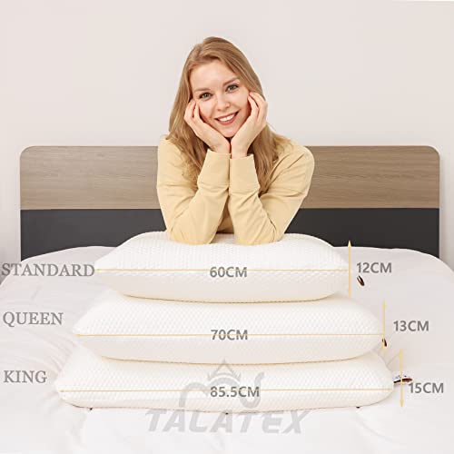 Imagen Almohada de latex 100 natural alatex talalay alivia la presion sin quimicos