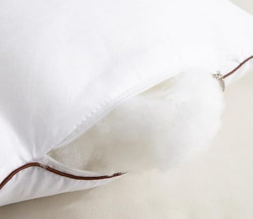 Imagen Conjunto de almohadas de pluma artificial lujo y confort garantizados