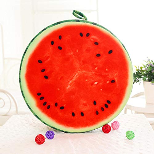 Imagen Almohada de espuma con diseño 3d de fruta suave y decorativa