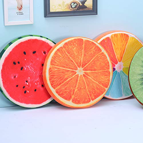 Imagen Almohada de espuma con diseño 3d de fruta suave y decorativa