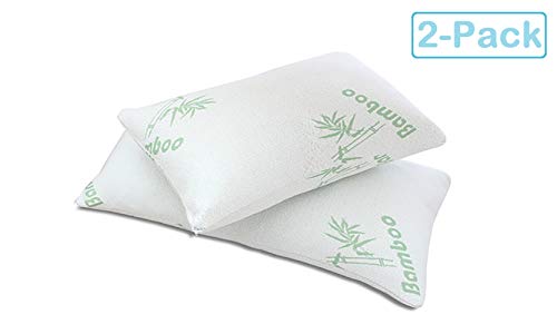 Imagen Almohadas de bambu triturado viscoelasticas calidad premium