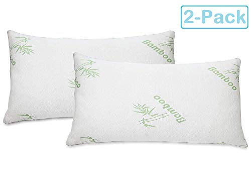 Imagen Almohadas de bambu triturado viscoelasticas calidad premium