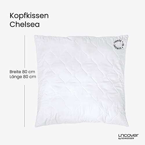 Imagen Almohada chelsea de uncover by schiesser suavidad europea 80x80 cm