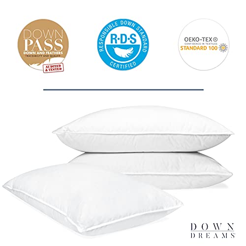 Imagen Pack 2 almohadas manchester mills down dreams classic - firmeza ideal