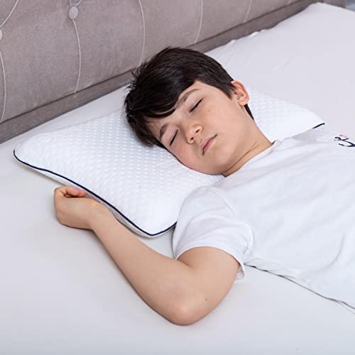 Imagen Almohada para niños alkamto ortopedica y ligera ideal para niños y adolescentes