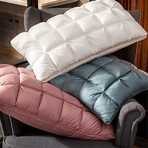 Imagen Duo de almohadas de plumas de ganso 3d confort real