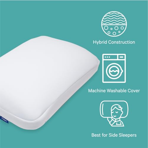 Imagen Almohada casper sleep hybrid descanso sin limites en blanco