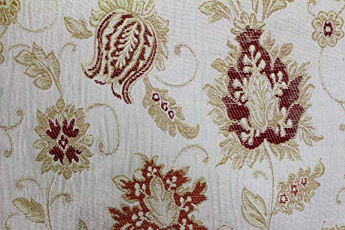 Imagen Cojin decorativo floral jacquard zurich - diseño exclusivo