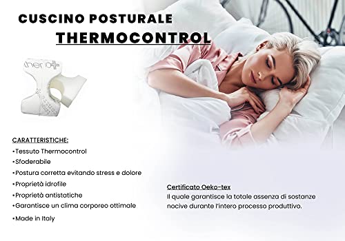 Imagen Almohada postural linea thermocontrol mb home italy descanso italiano