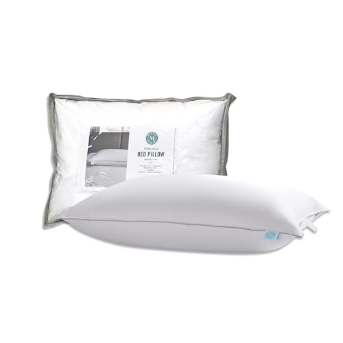 Imagen Almohada de plumon blanco martha stewart apoyo 600 transpirable - king size