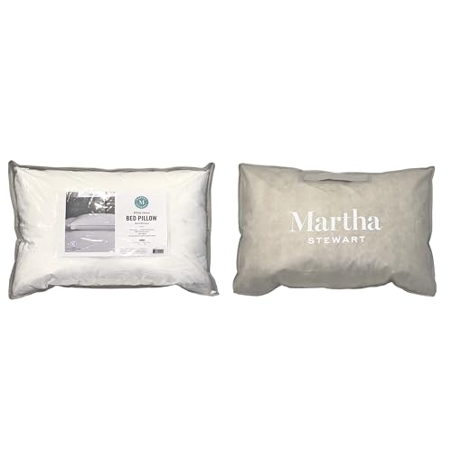 Imagen Almohada de plumon blanco martha stewart apoyo 600 transpirable - king size