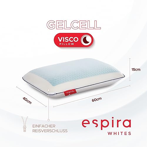 Imagen Almohada ortopedica espira whites gelcell visco descanso asegurado